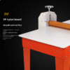 Manual Double-Shaft Slab Roller for Pottery & Ceramic Slabs