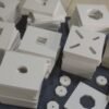Wall-Mounted Manual Clay Extruder with 12 Molds