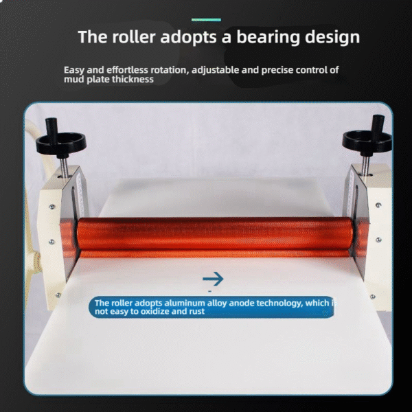 Dual-Axis Clay Slab Machine
