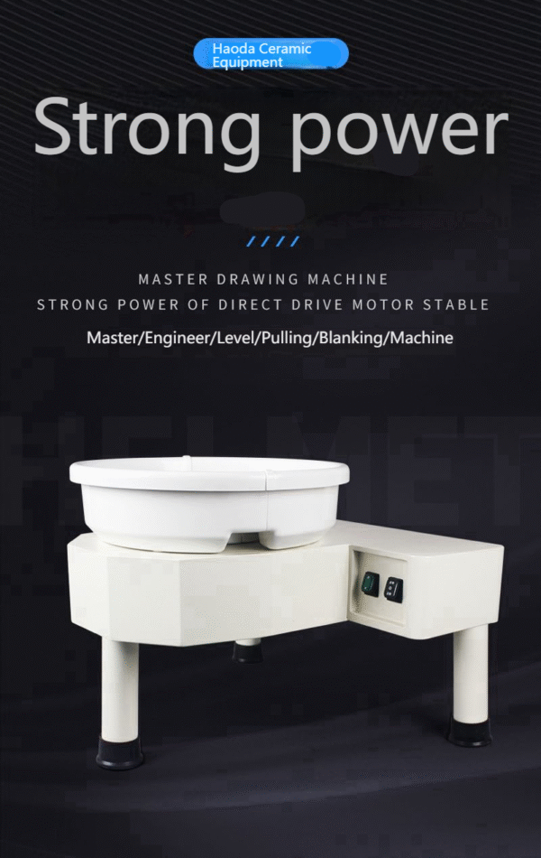 High-Power Direct-Drive Pottery Wheel