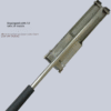 Wall-Mounted Manual Clay Extruder with 12 Molds