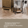 Round and Stumpy Cylindrical Ceramic Electric Kiln